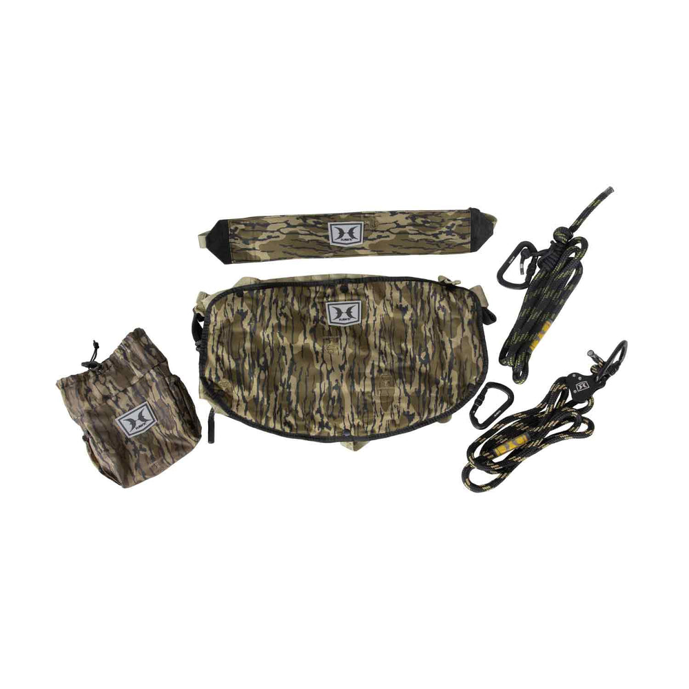 Hawk Helium Hammock Mossy Oak Bottomland Saddle Kit