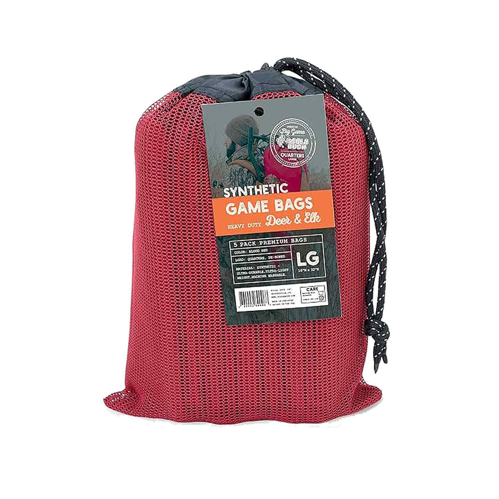 Koola Buck Synthetic Blood Red Game Bags