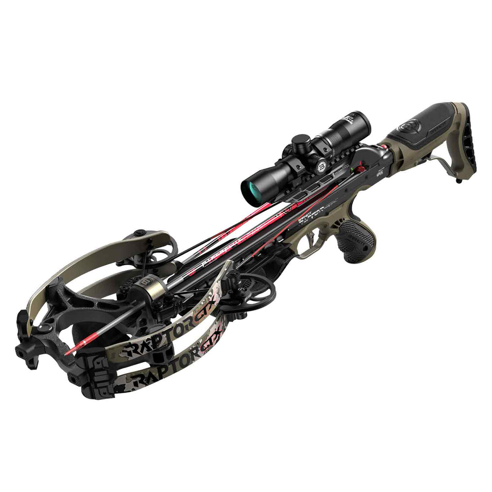 Barnett Hyper Raptor GTX Crossbow Package w/Speed Dial Scope