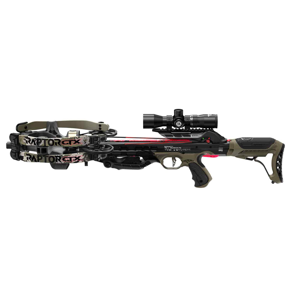 Barnett Hyper Raptor GTX Crossbow Package w/Speed Dial Scope