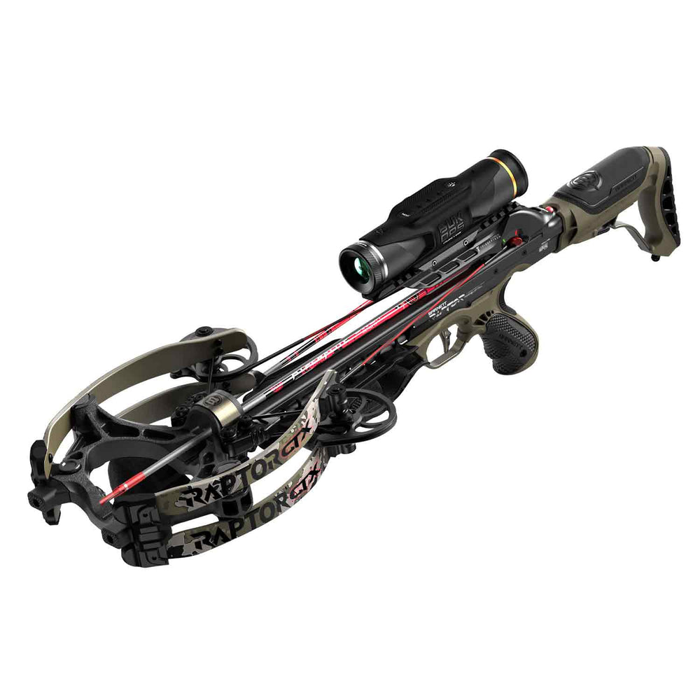 Barnett Hyper Raptor GTX Crossbow Package w/Buk Ops Cycloptic-X PT Scope