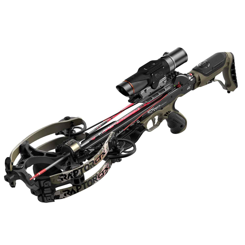Barnett Hyper Raptor GTX Crossbow Package w/Buk Ops X-Factor LFR Scope