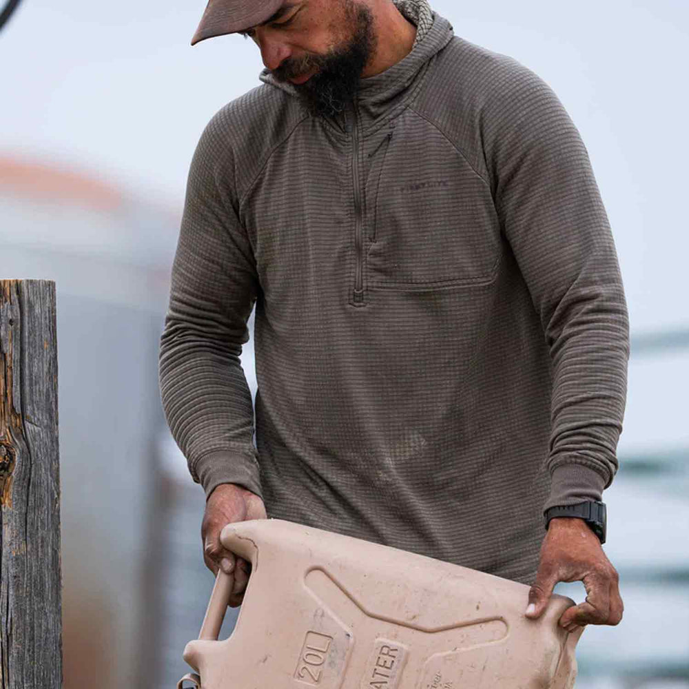 First Lite Thermagrid Merino Hoody