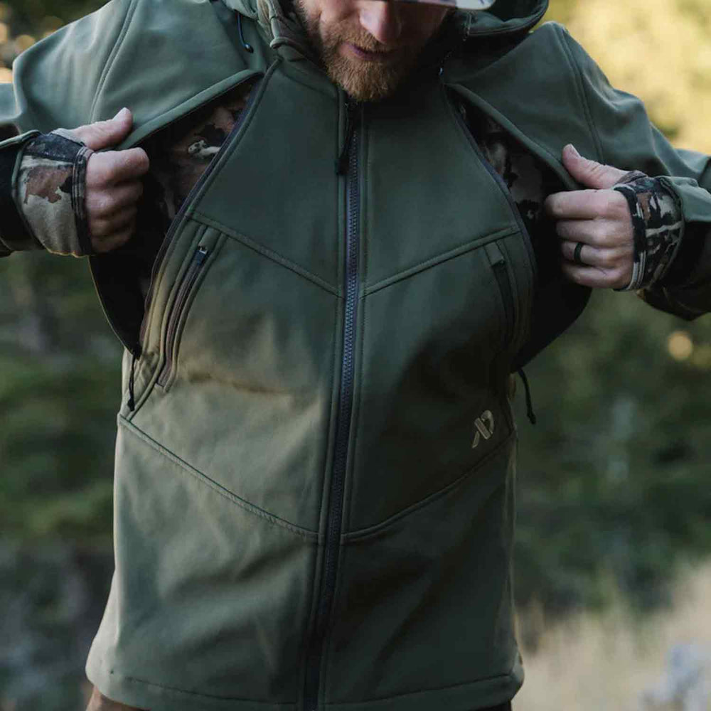 First Lite Suppressor Jacket Conifer