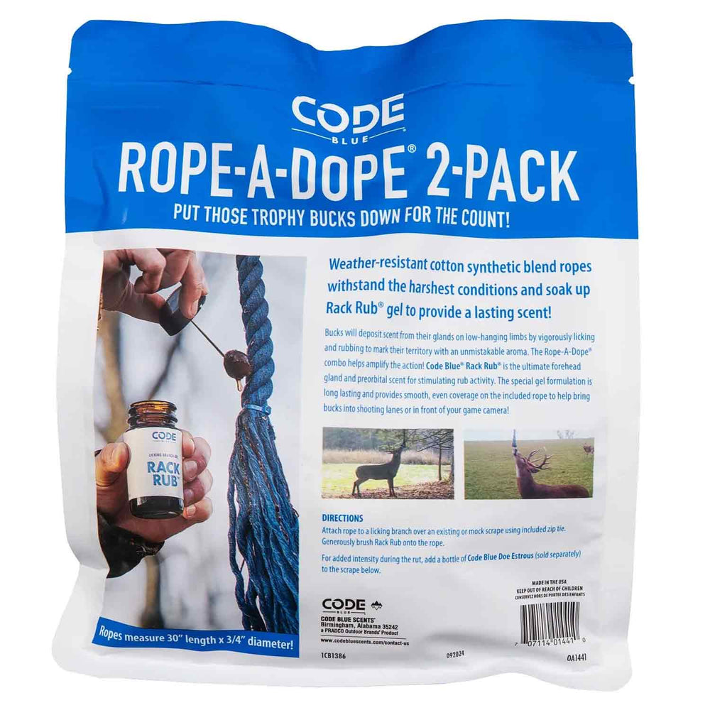 Code Blue Rope-A-Dope Scrape 2-Pack Scrape Kit