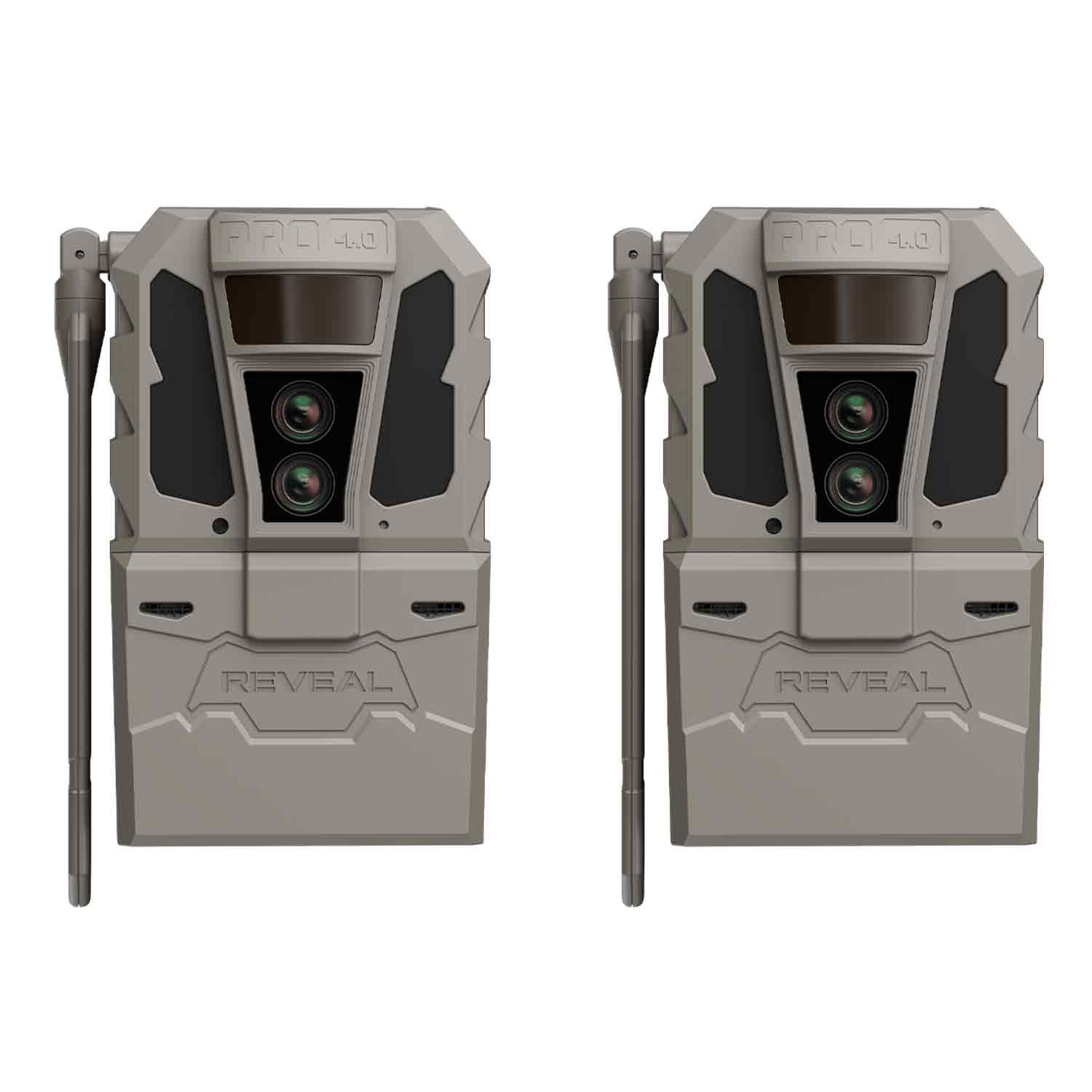 Tactacam Reveal Pro 4.0 Cellular Trail Camera 2-Pack