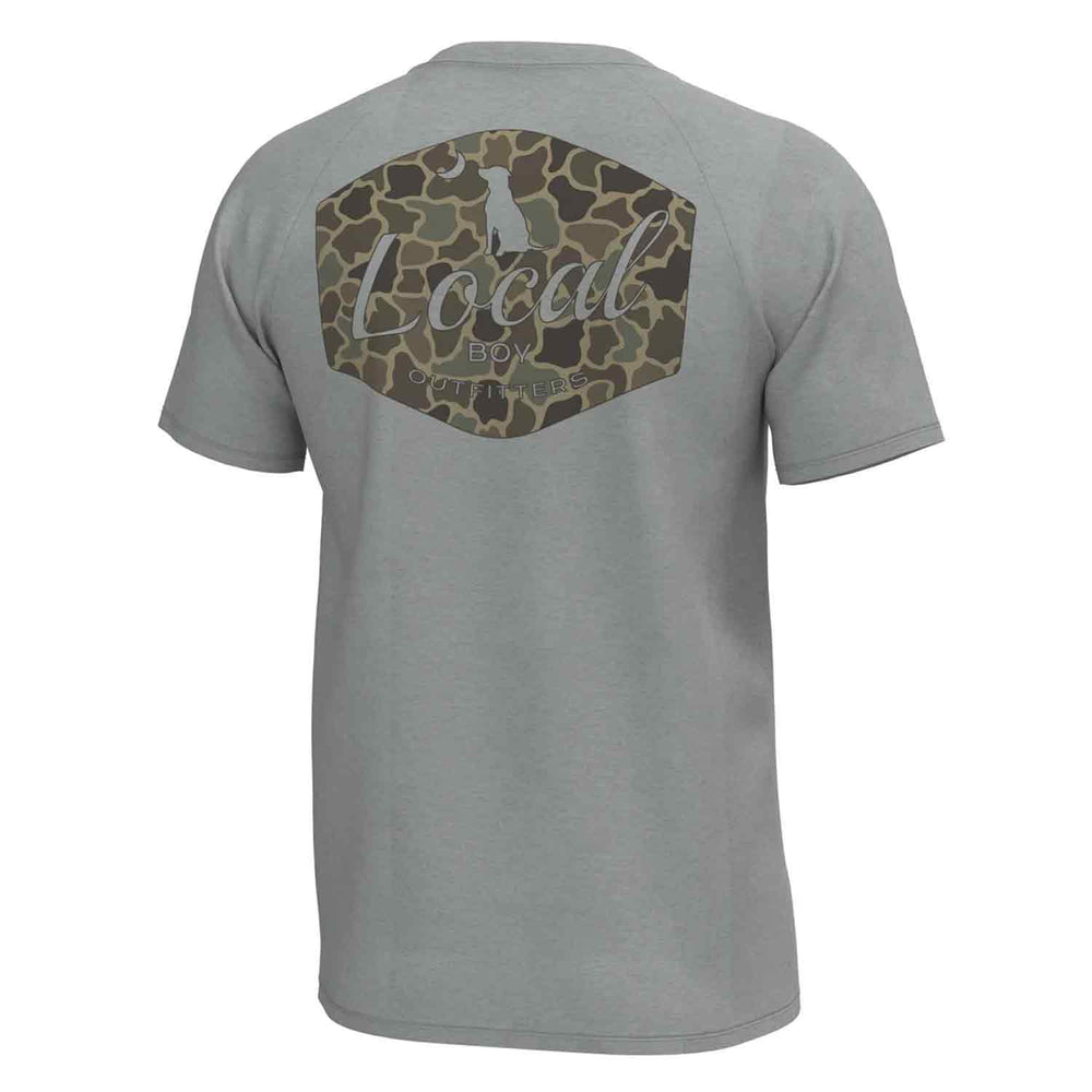 Local Boy Brush Badge Tee