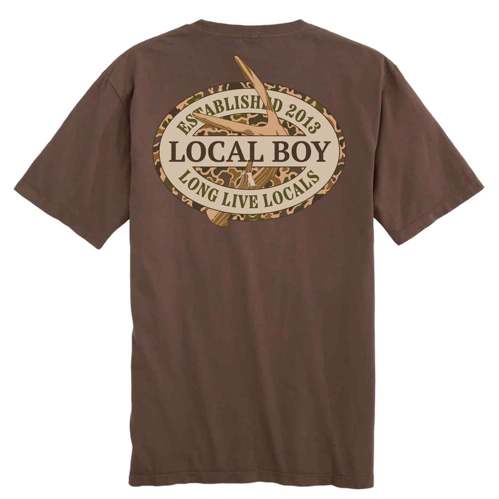 Local Boy Old School Antler Tee