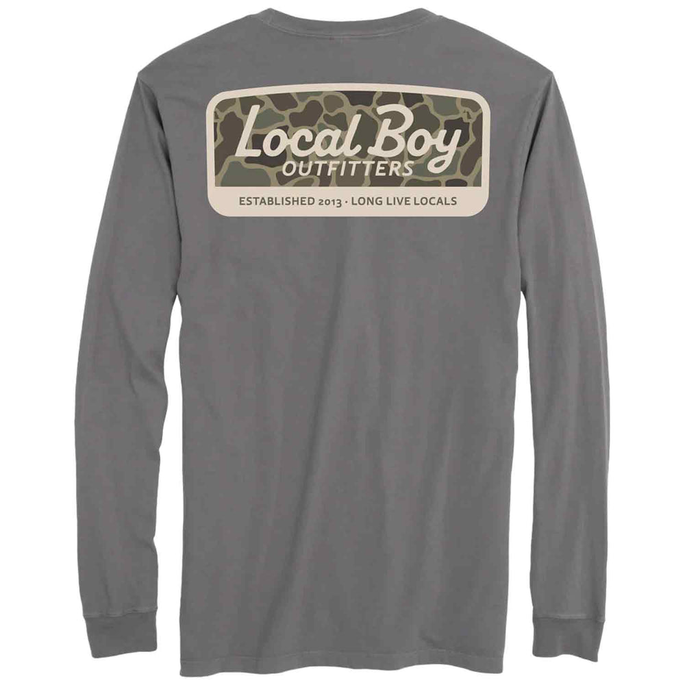 Local Boy Brush Camo LS Tee