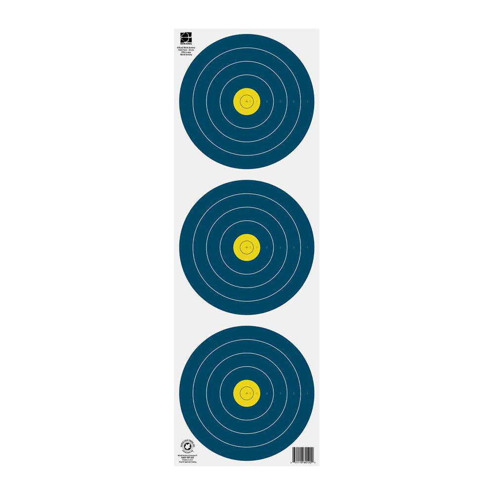 Maple Leaf World Archery Waterproof 3x20cm Target Face