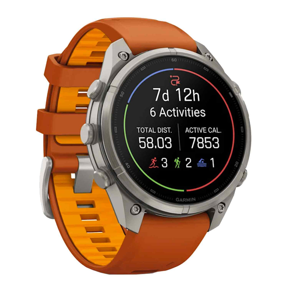 Garmin Fenix 9 Pro 47mm Titanium/Orange Smart Watch