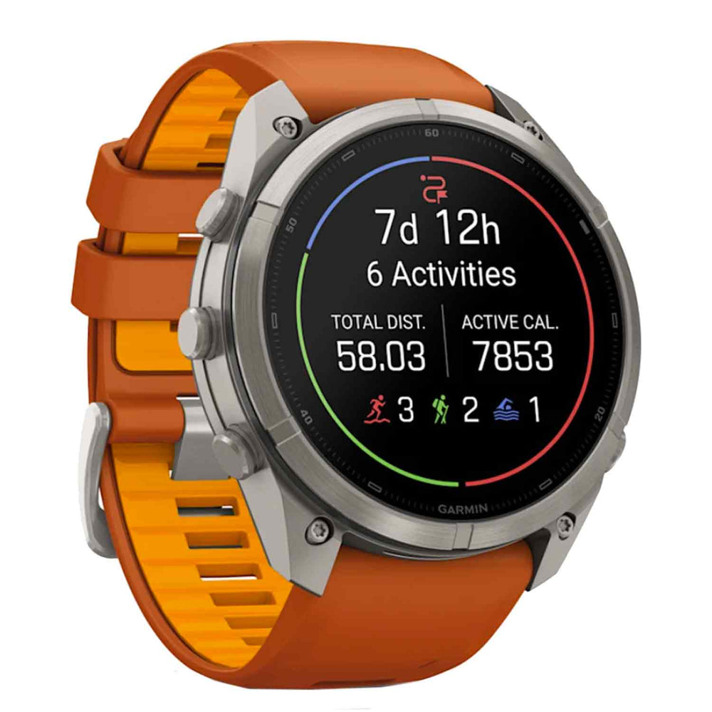 Garmin Fenix 9 Pro 51mm Titanium/Orange Smart Watch