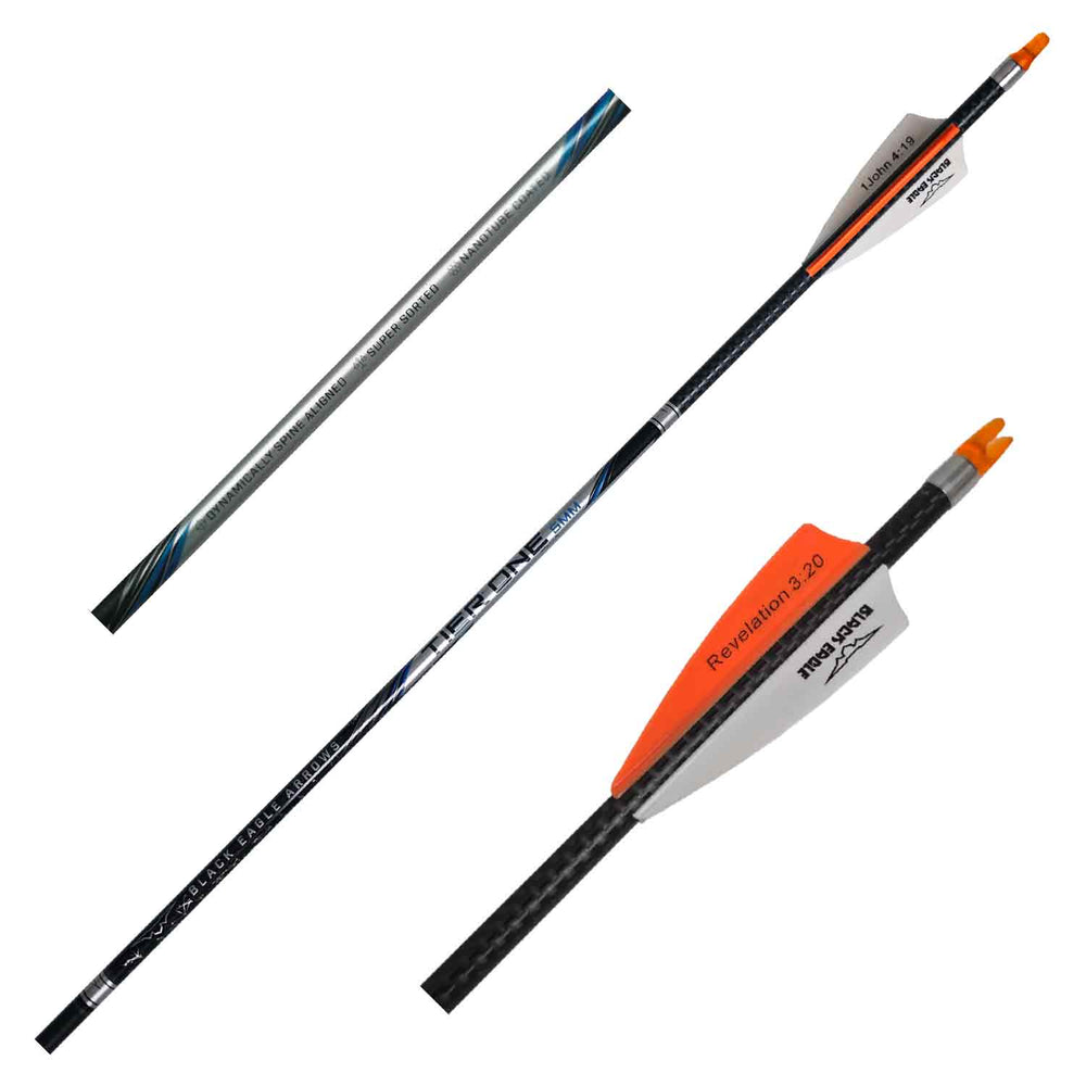 Black Eagle Tier One 5mm Fletched Arrows