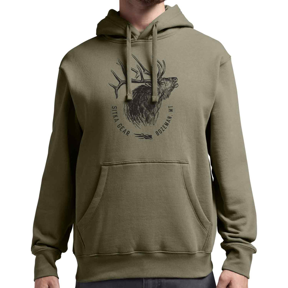 Sitka Elk Sketch Hoodie