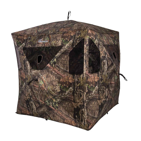 AWS Blind Atascosa Insulated Hunting Blinds Model 5x7 Ground Blind Height Up to 20 Width 60 x 84 Stationary Setup For Deer Hunters