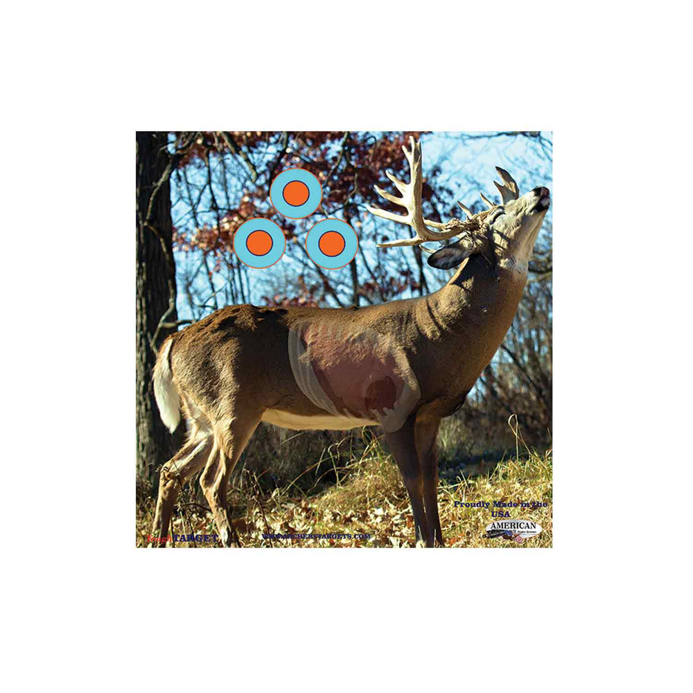 American Whitetail Tough Target Face (18
