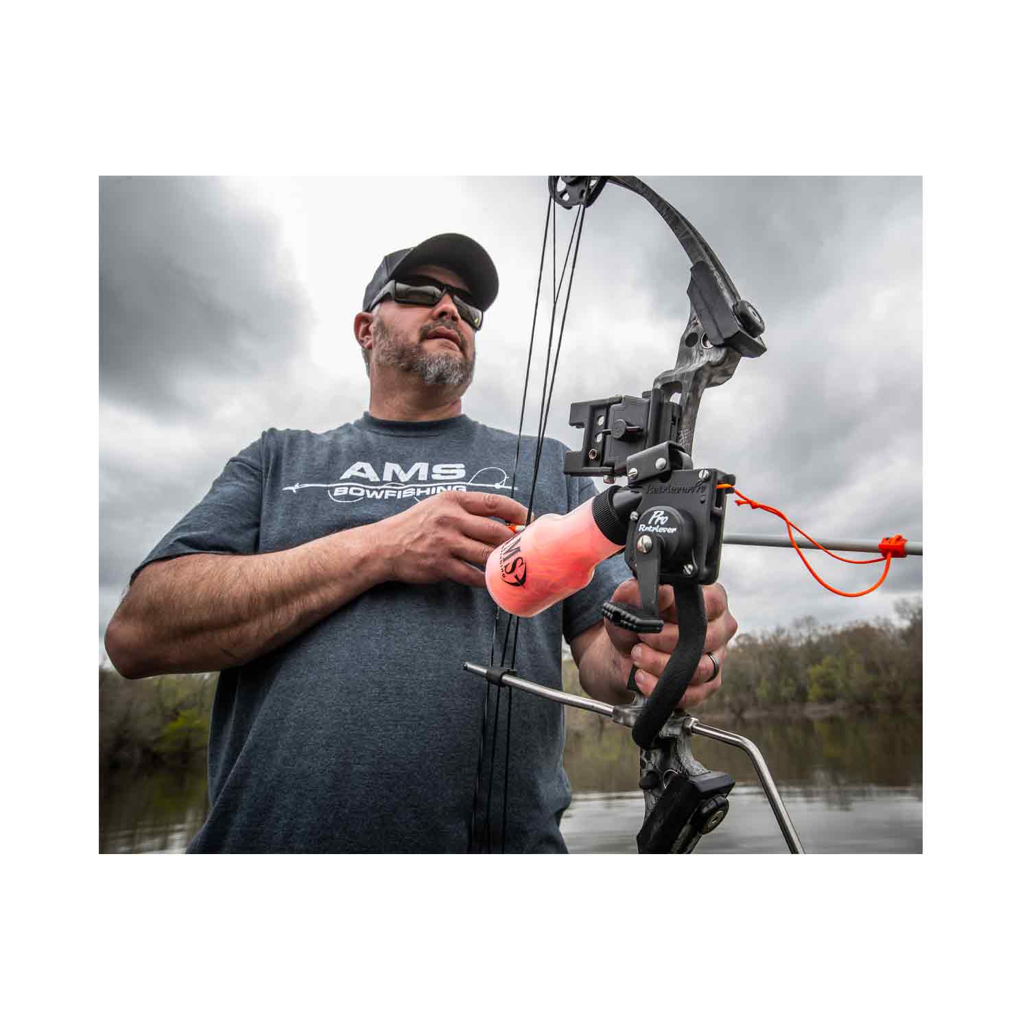 ams fishing reel AMS Pro Retriever Bowfishing Reel
