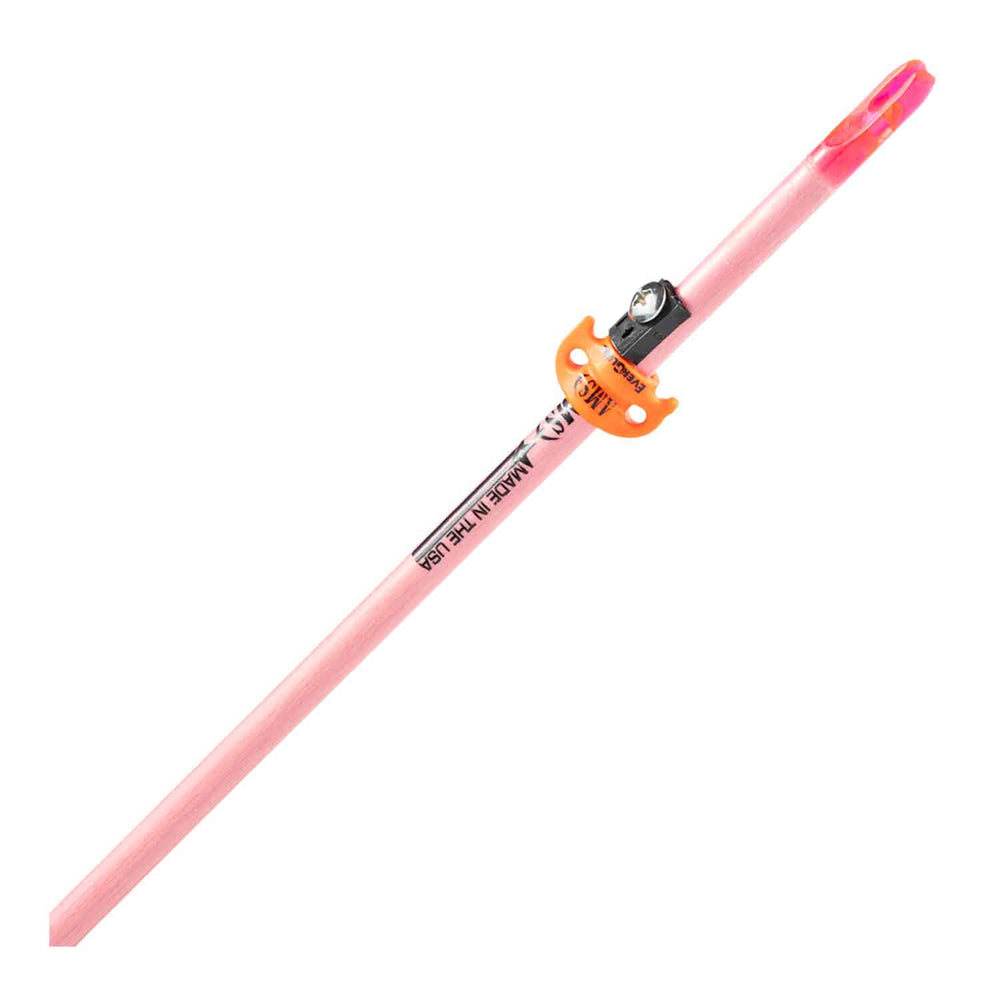 AMS Bowfishing Pink Fiberglass Arrow & Chaos Point
