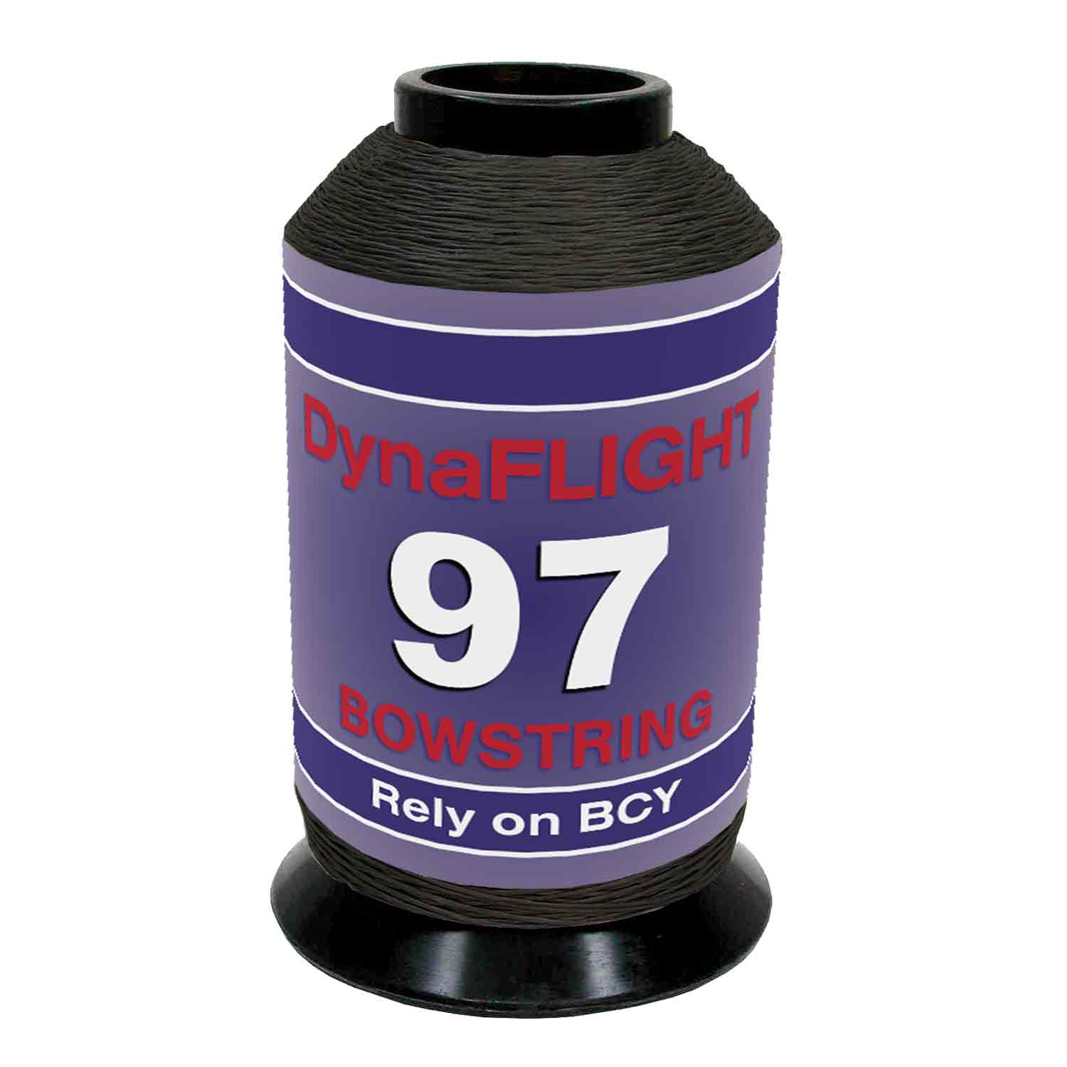BCY DynaFLIGHT 97 String Material 1/4# (Black or White)