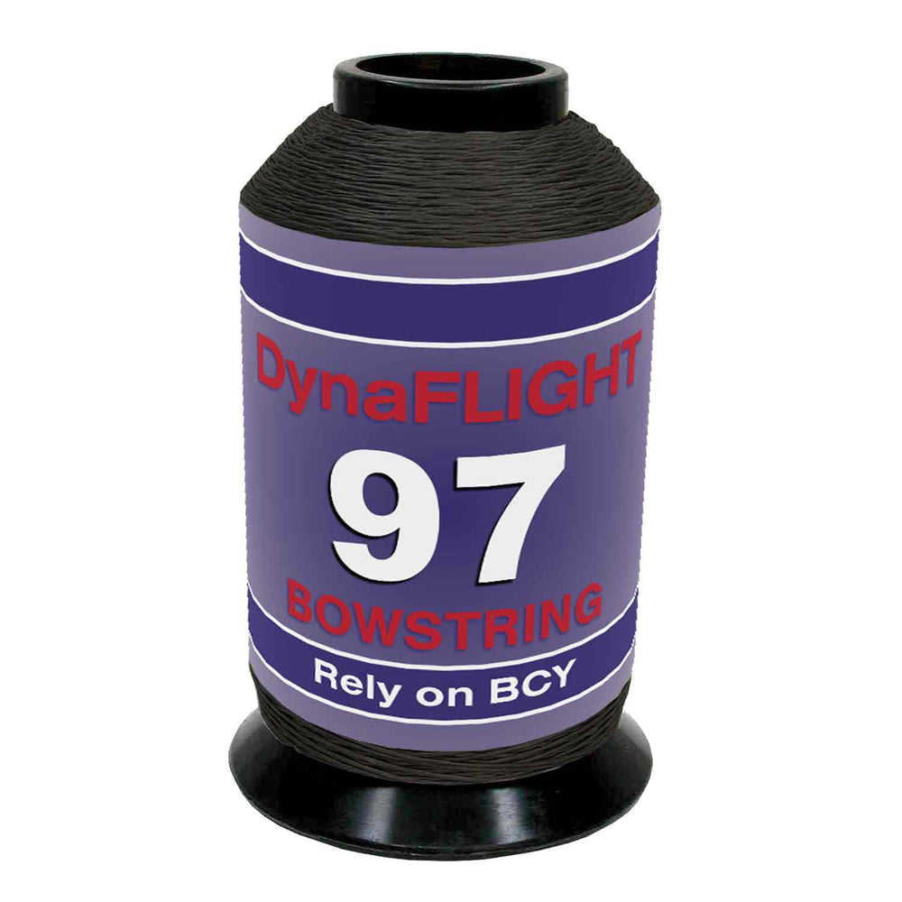 BCY DynaFLIGHT 97 String Material 1/4# (Black or White)