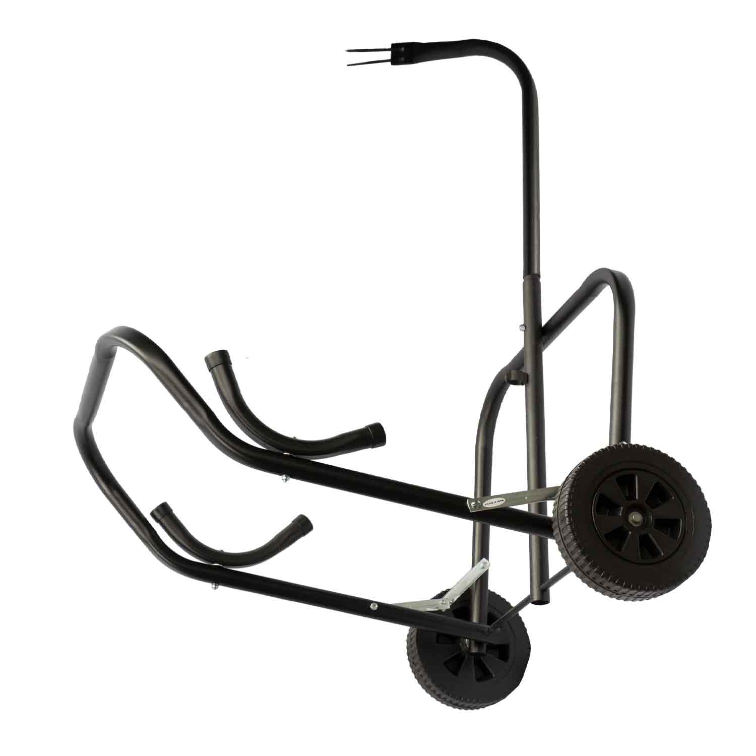 Bear Wheeled Black Target Stand