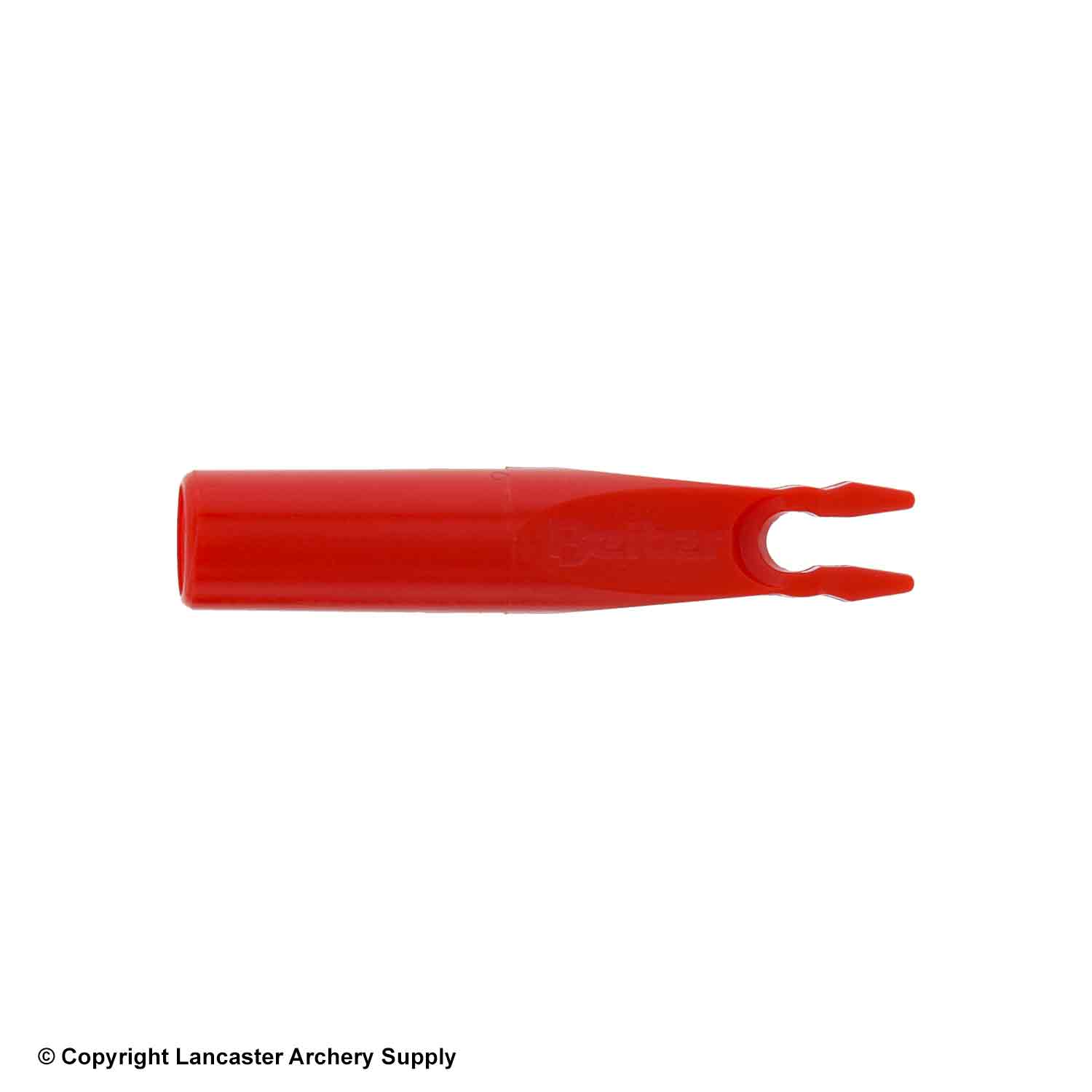 Beiter Racing Red Beiter Out Nock – Lancaster Archery Supply