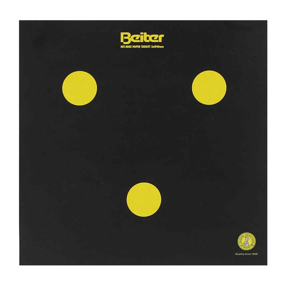 Beiter Hit-Miss Paper Target Face