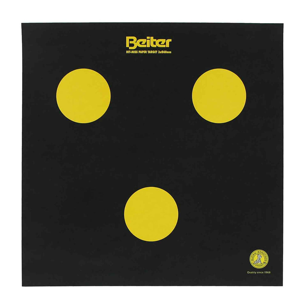 Beiter Hit-Miss Paper Target Face