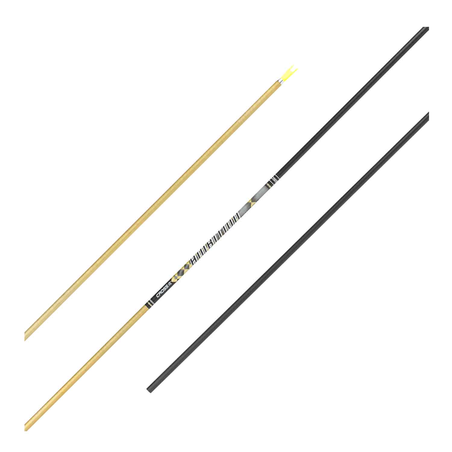 Cross-X Ambition Gold Edition Arrow Shafts