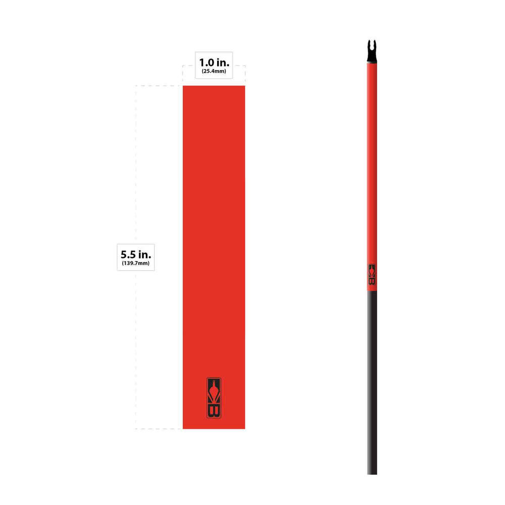 Bohning Solid Color Arrow Wraps 5.5