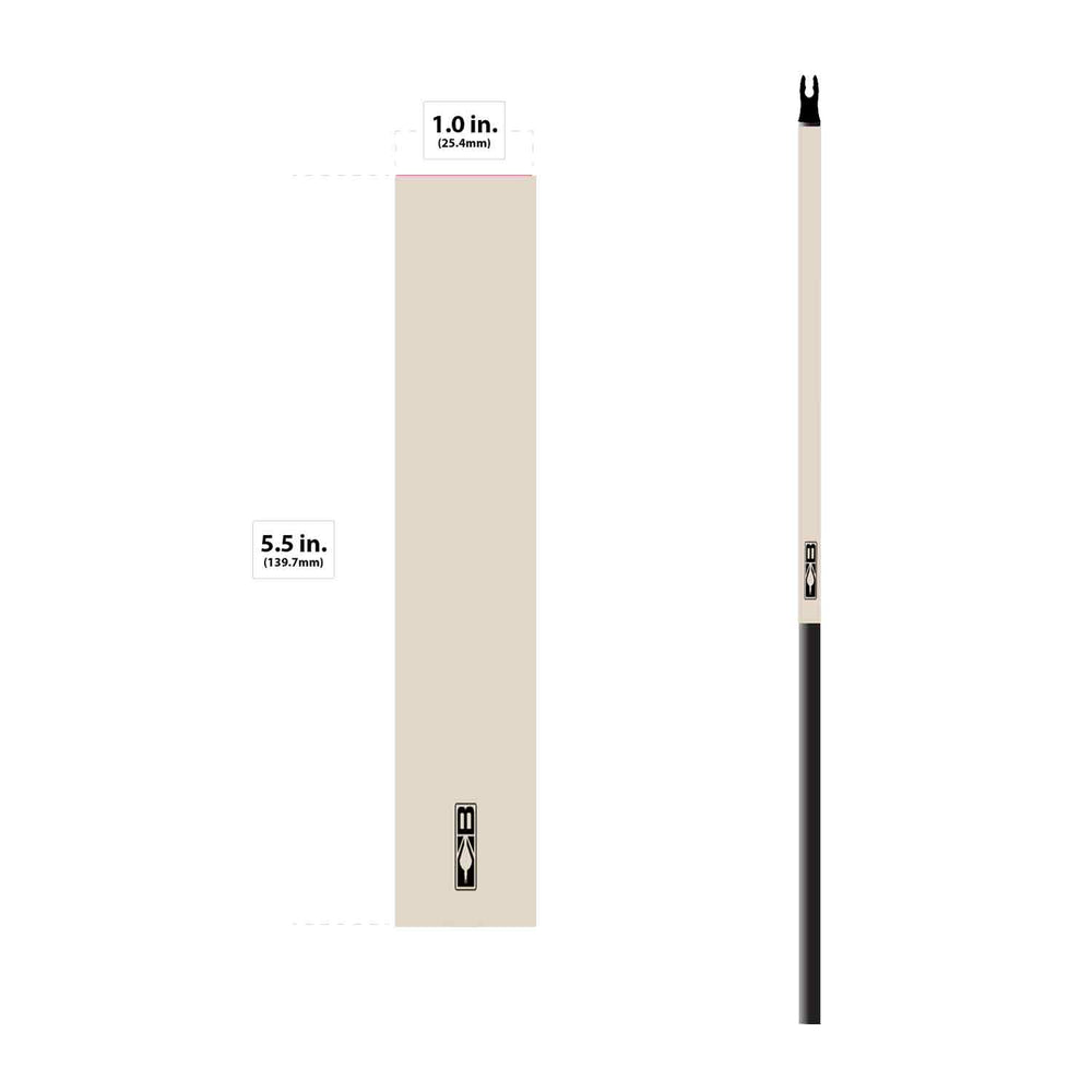 Bohning Solid Color Arrow Wraps 5.5