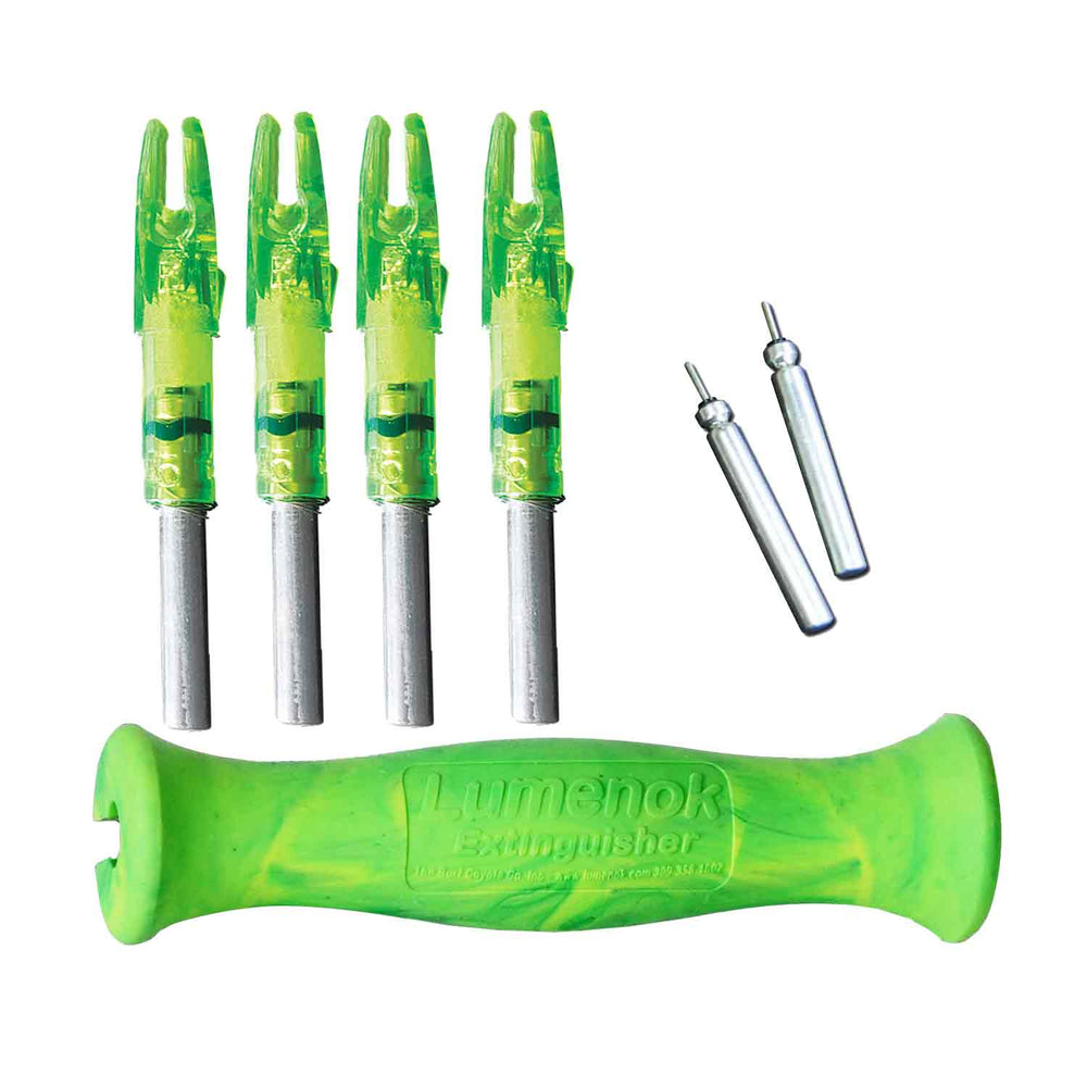 Lumenok Signature Lighted Nock Combo Pack