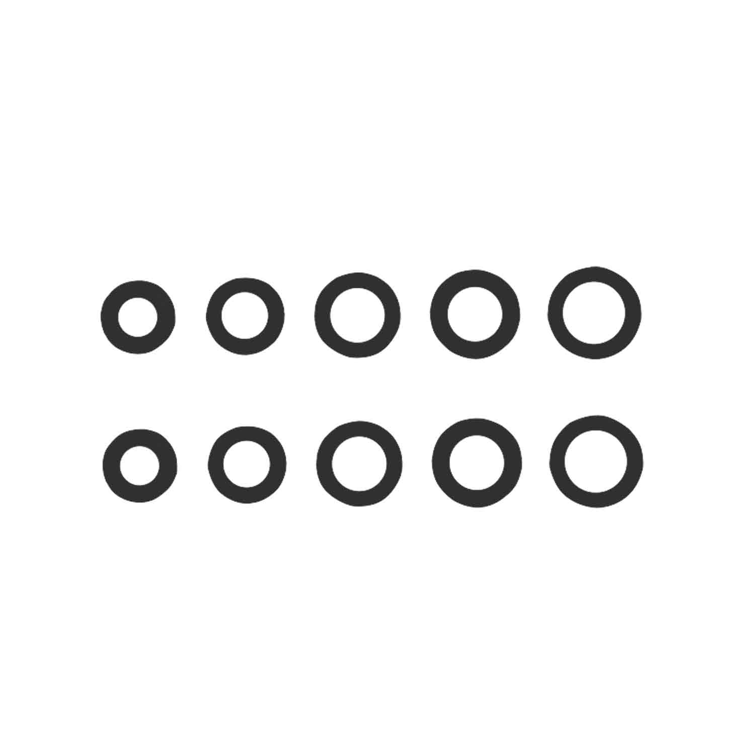 Gunstar Chubby Circle Aiming Rings