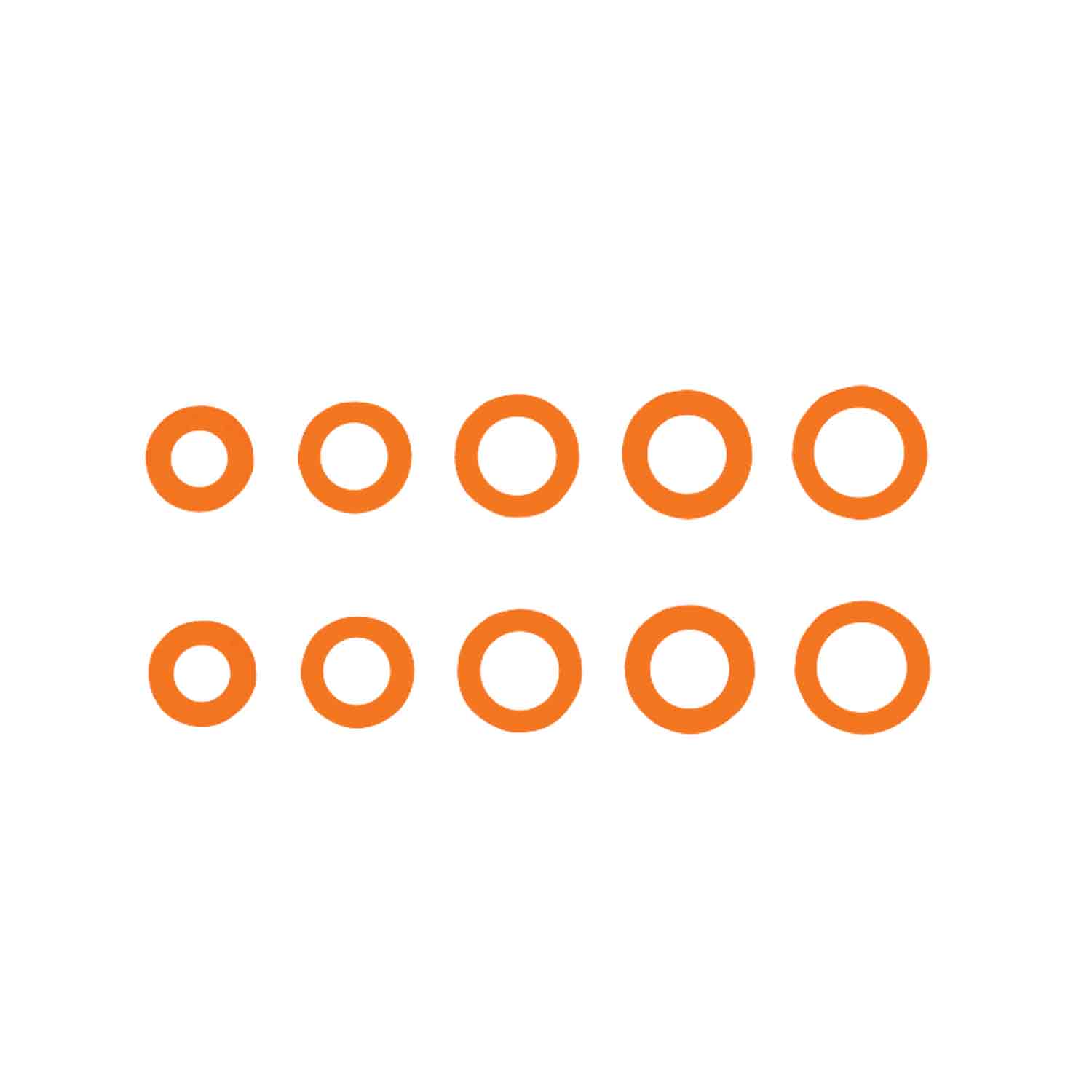 Gunstar Chubby Circle Aiming Rings
