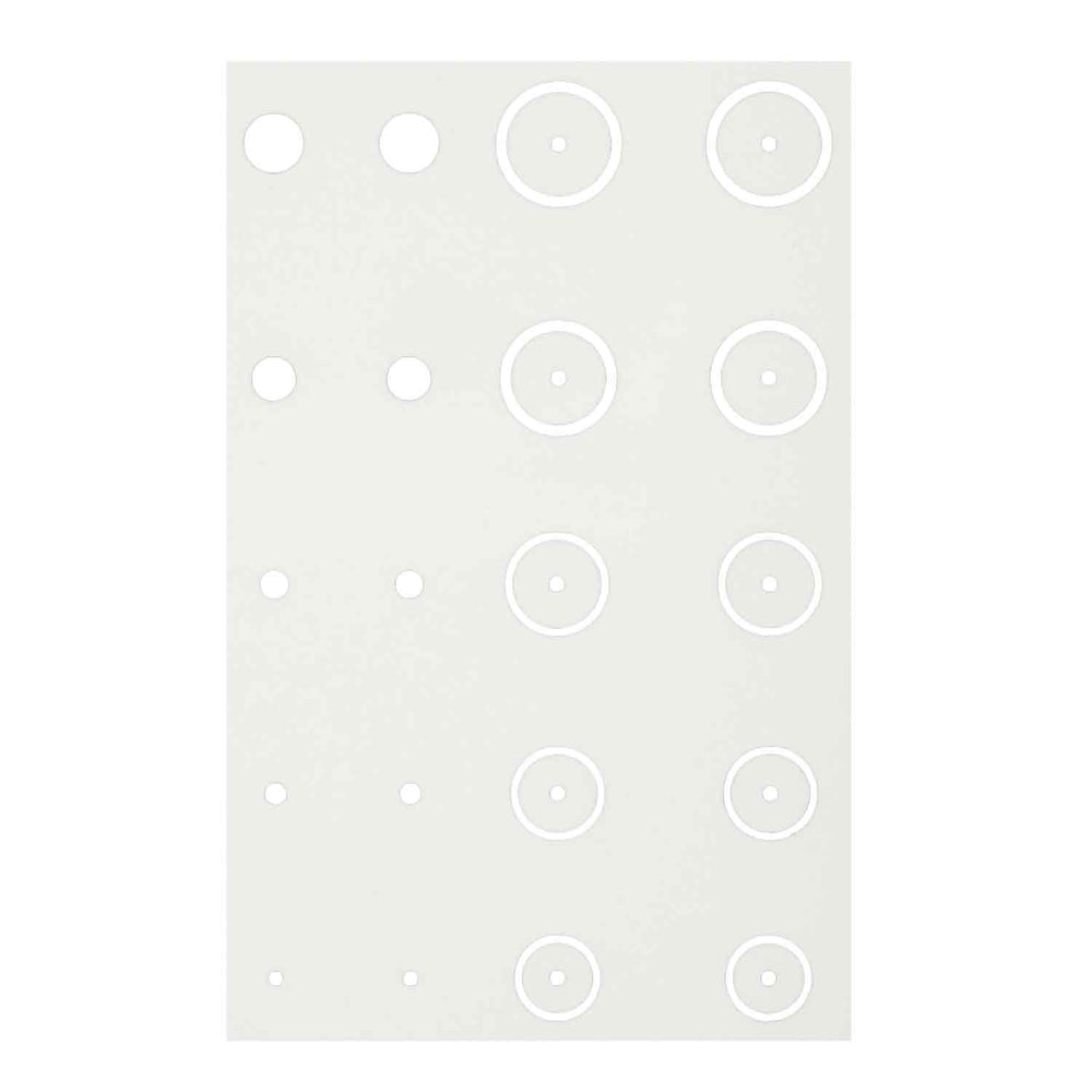 Gunstar Precision Target Rub-On Aiming Reticles