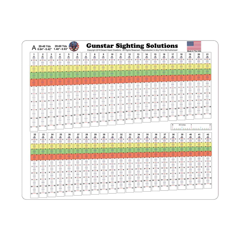 Gunstar Pro Series Sight Tapes
