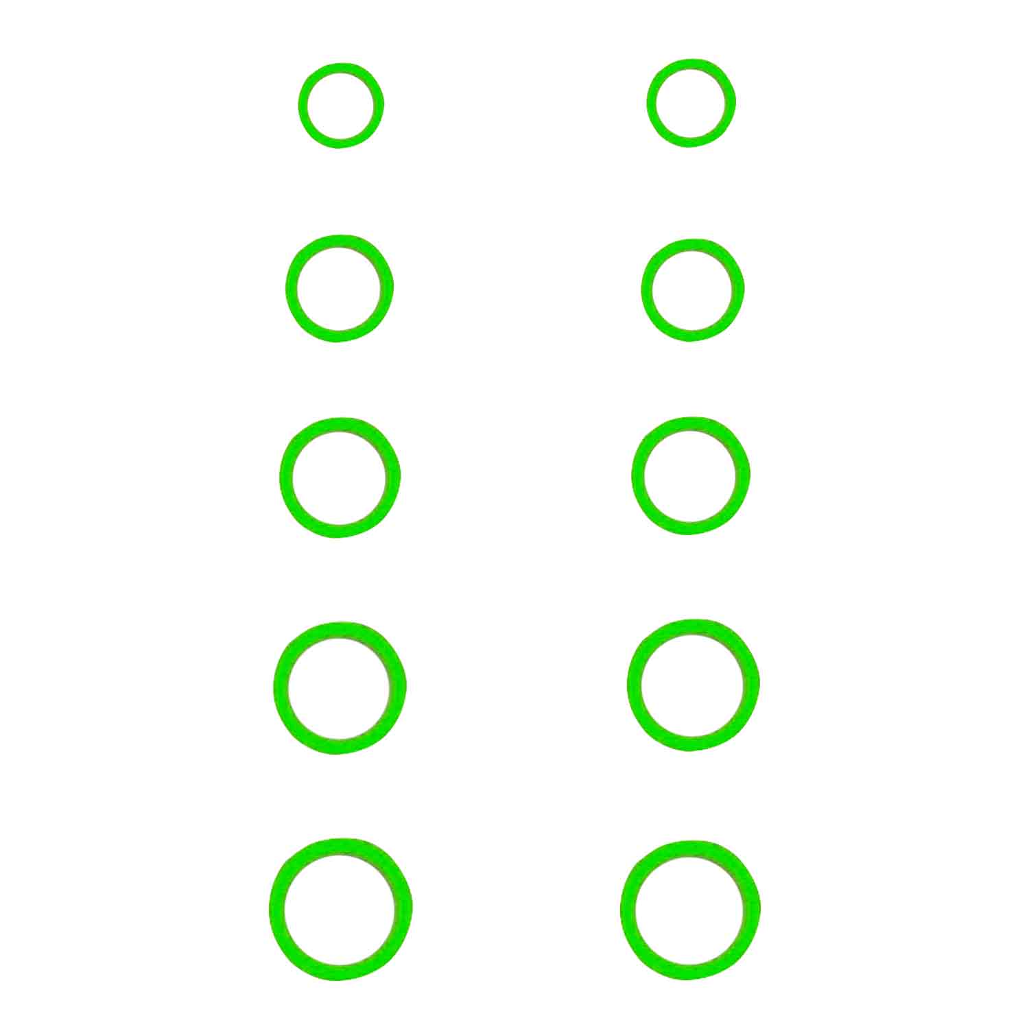Gunstar Pro Series Rub-On Dots (Mini Circles)