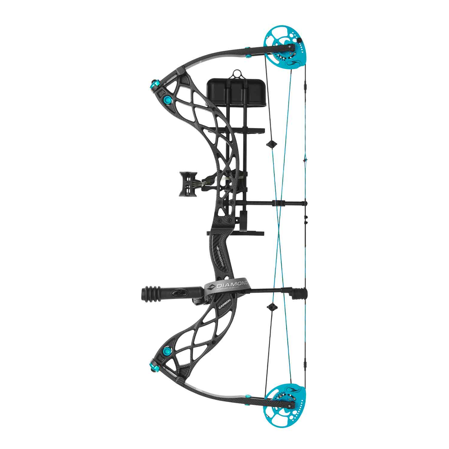 Diamond Carbon Knockout Compound Bow w/ R.A.K. Equipped System