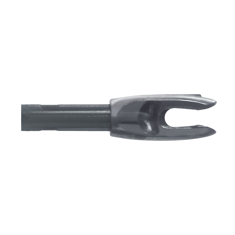100 Easton G Nocks .098 Per Freccette - Bianche, Peso 7 Grani, Sistema G-Nock Uni-Bushing