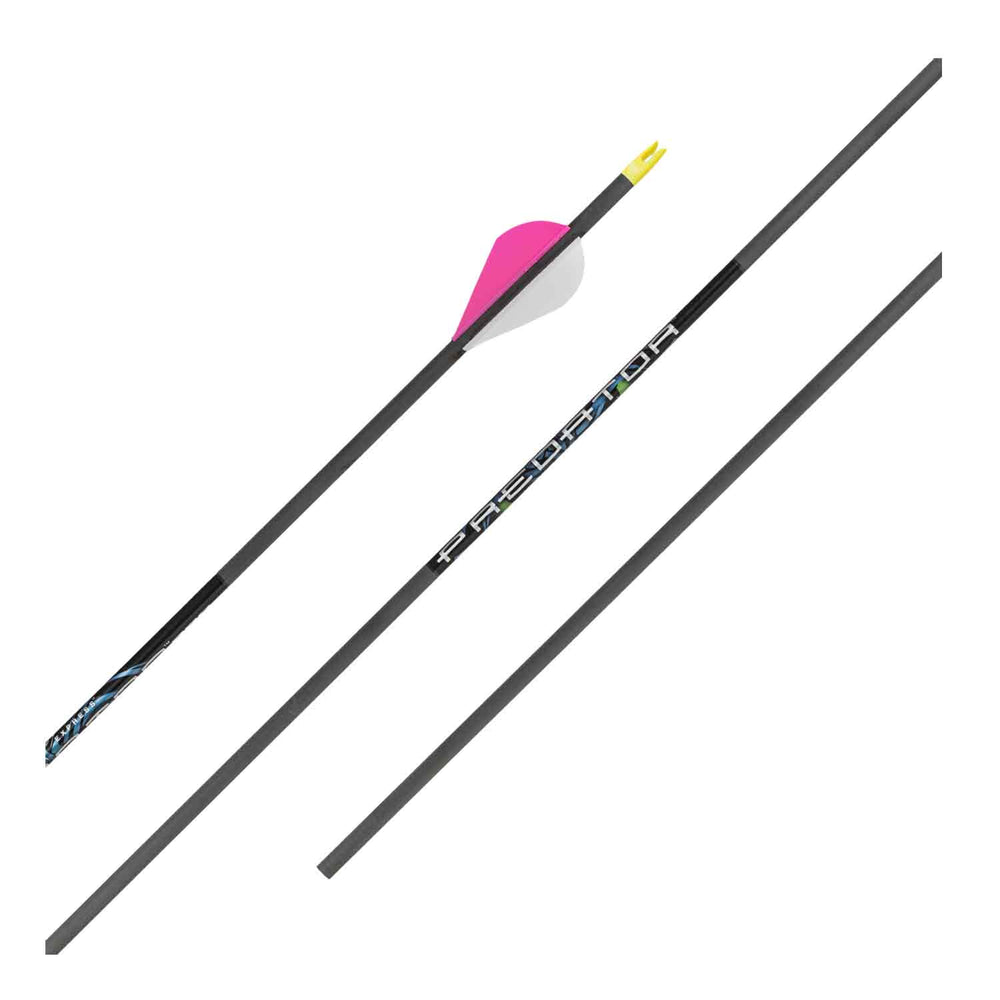 Carbon Express Predator II Fletched Arrow (Vanes)