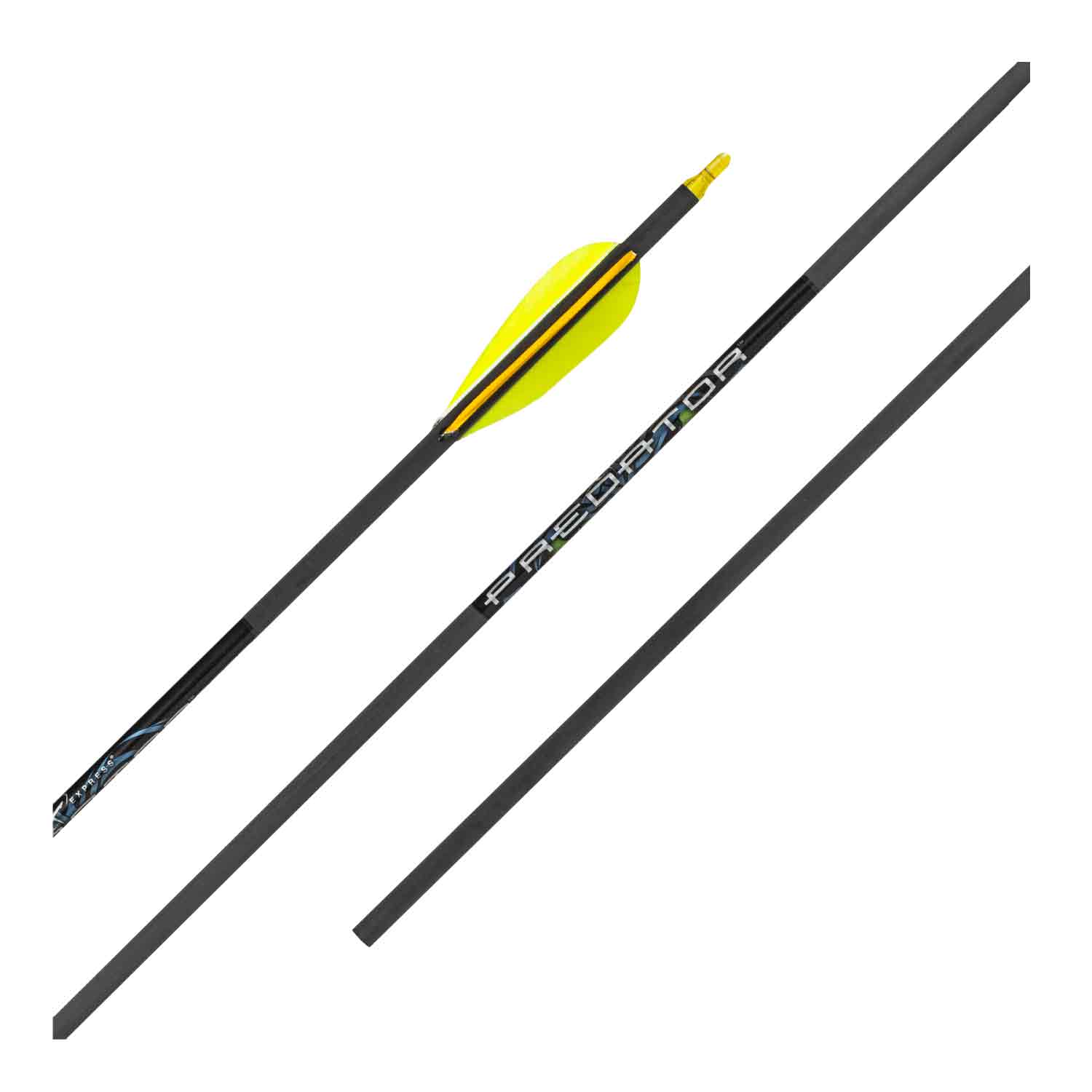 Carbon Express Predator II Fletched Arrow (Feathers)