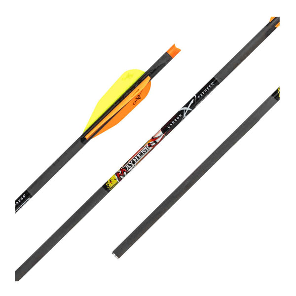 MAYHEM5'6\" ハーフカーボン Carbon Express Mayhem Bolt 6 Pack Lighted Bolts, Black - Walmart.com
