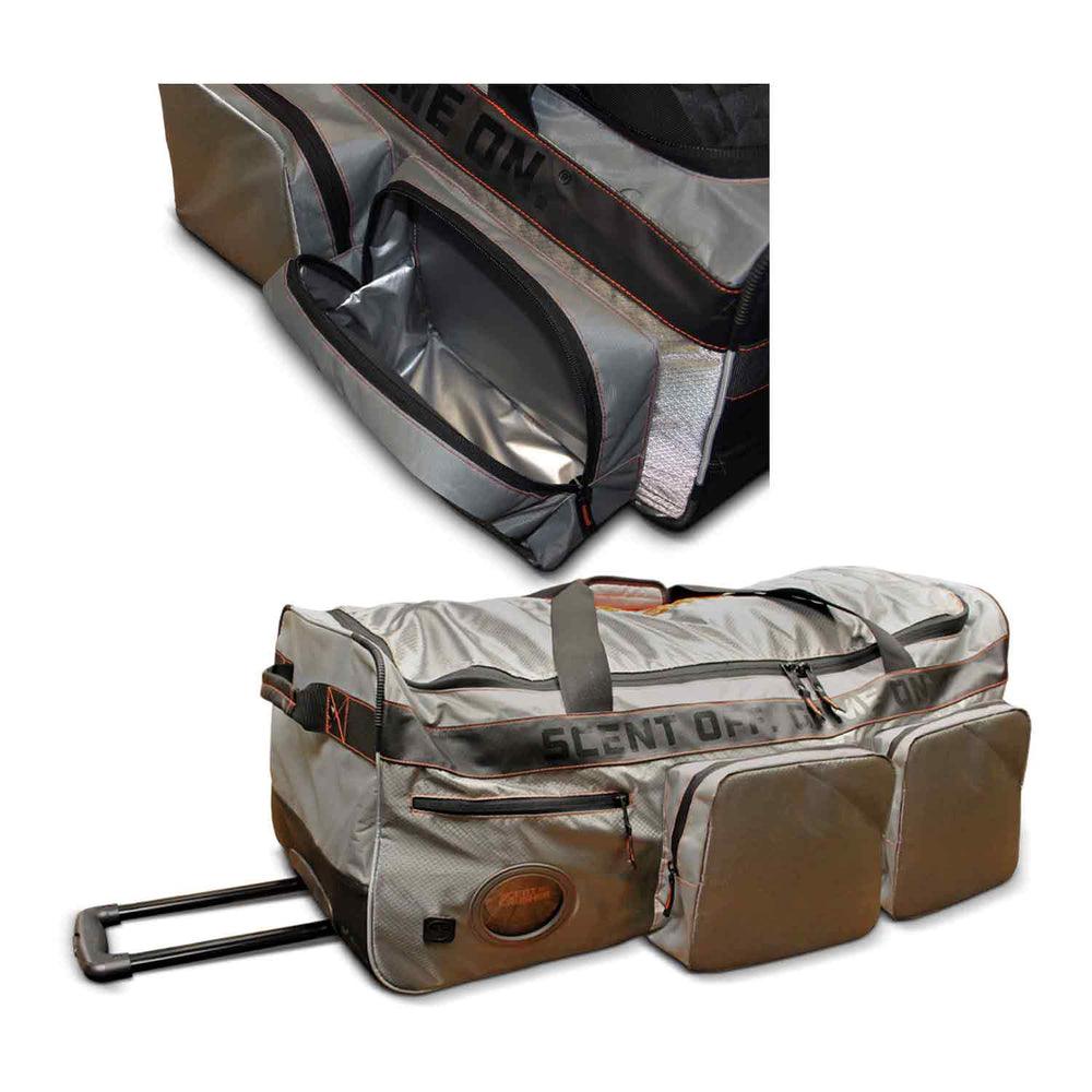 Scent Crusher Roller Bag Duffel with Halo Series Ozone Unit