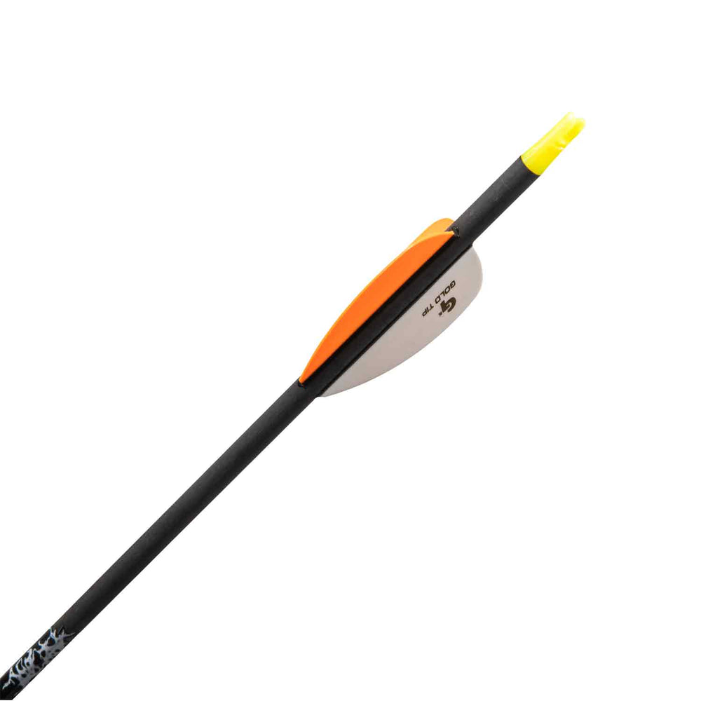 Gold Tip Lightning Fletched Arrows