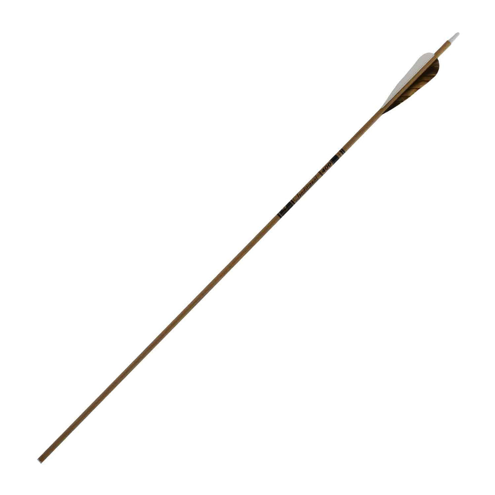 Gold Tip Wood Hunter Fletched Arrows (400 Spine)