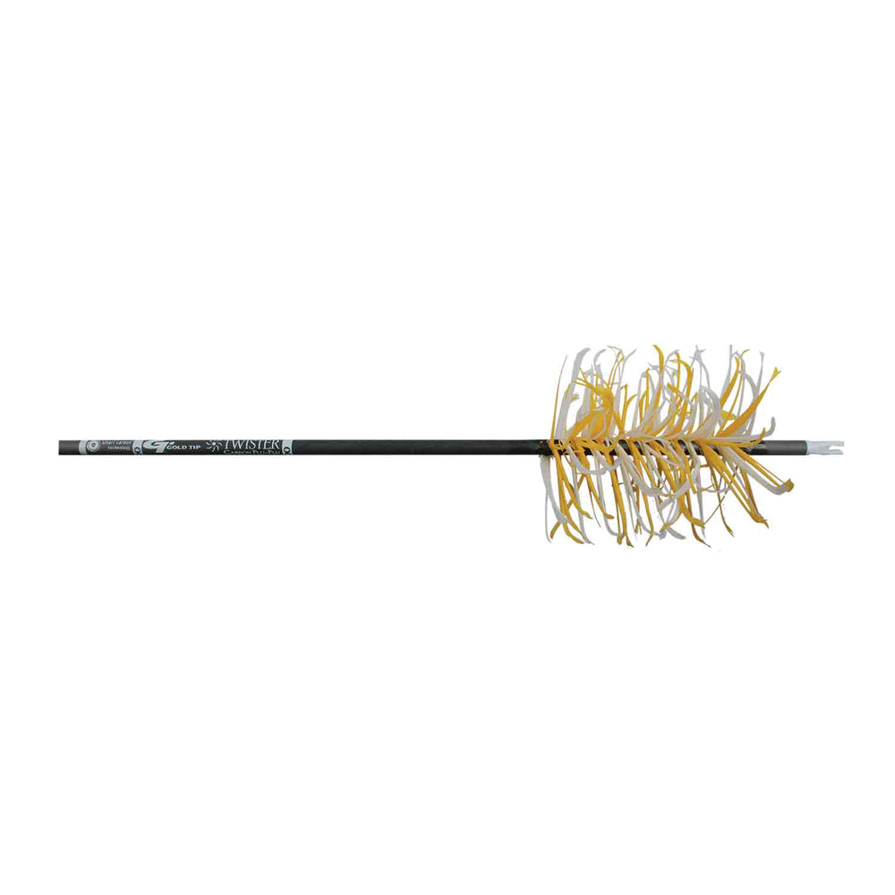 Gold Tip Twister Carbon Flu-Flu Arrow
