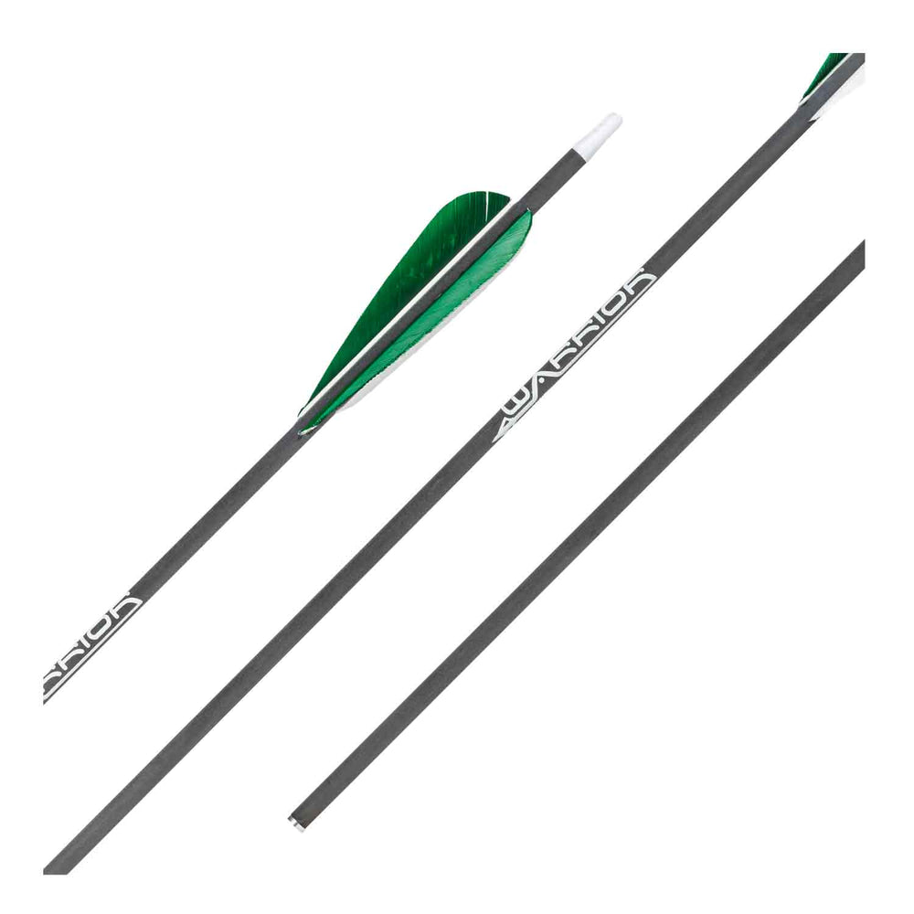 Gold Tip Warrior Feather Fletched Arrow