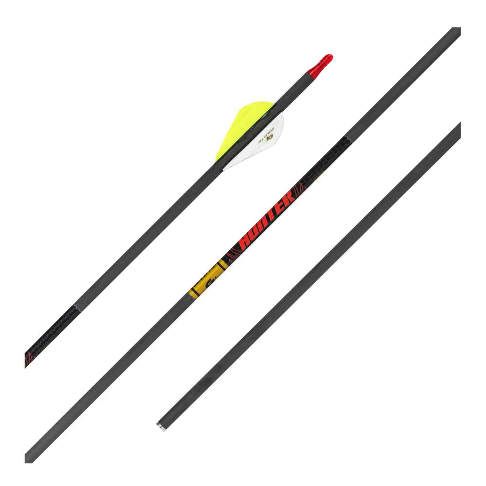 Gold Tip Hunter Fletched Arrows 6pk +/-.006 2in Raptor Vanes-400- (Open Box X1048309)