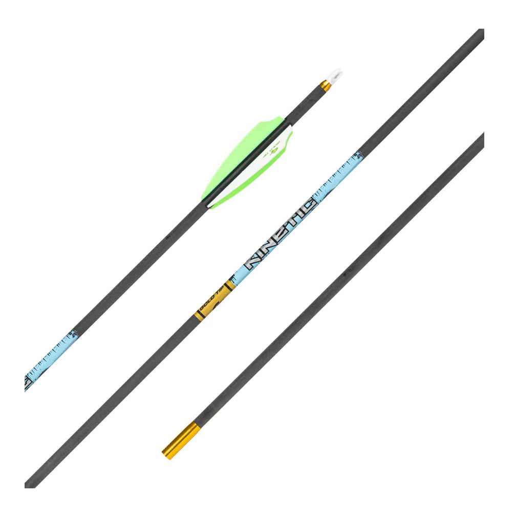 Gold Tip Kinetic Kaos Fletched Arrows