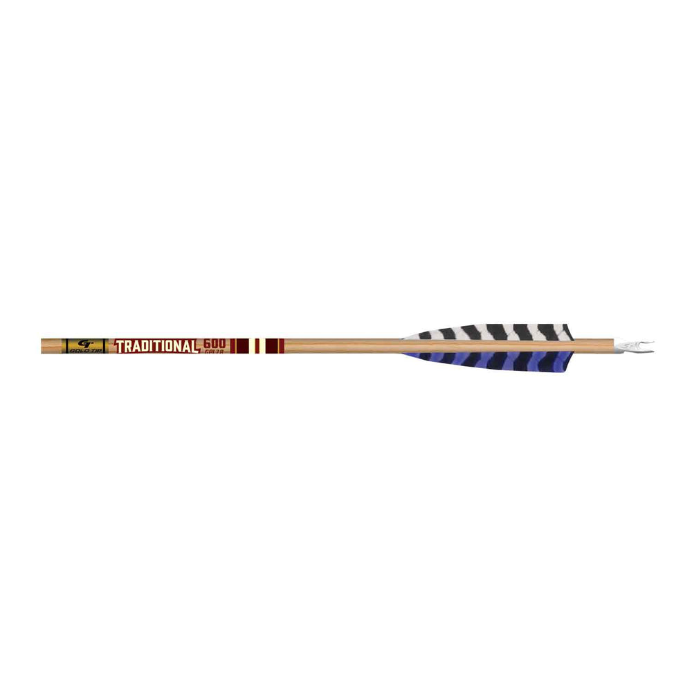 Gold Tip Traditional Classic XT Fletched Arrows
